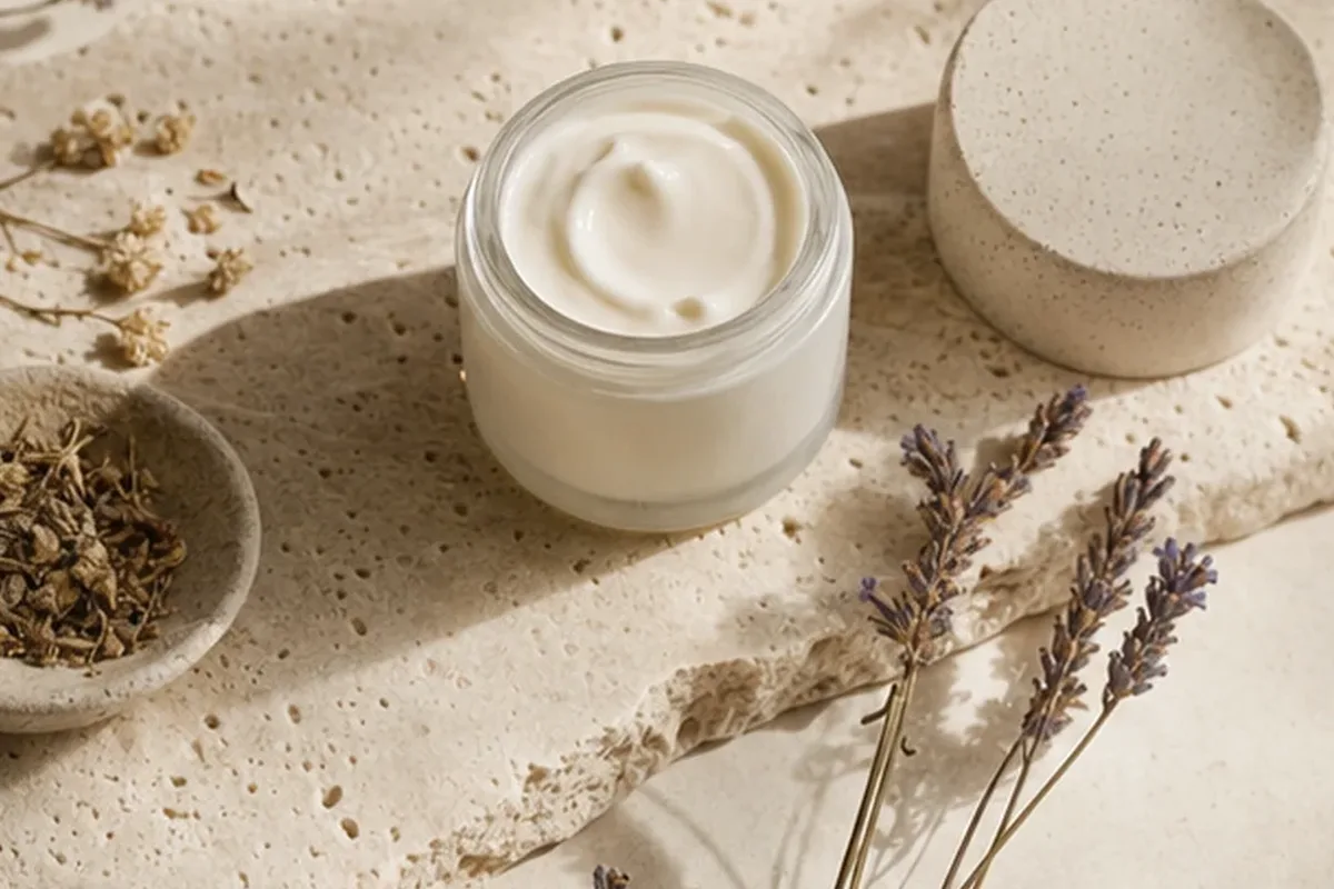 Hochwertige Beauty-Inszenierung zu Auswahlkriterien für Skin Tint für trockene Haut