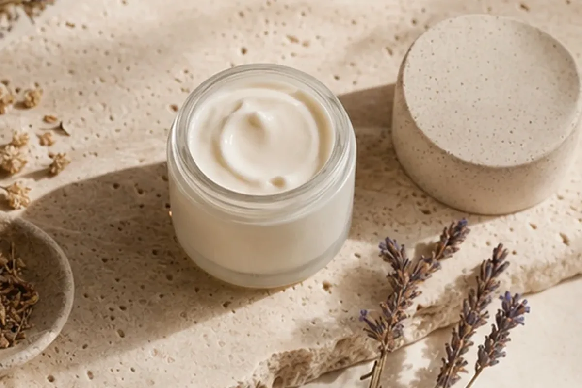 Hochwertige Beauty-Inszenierung zu Auswahlkriterien für Duschgel für empfindliche Haut