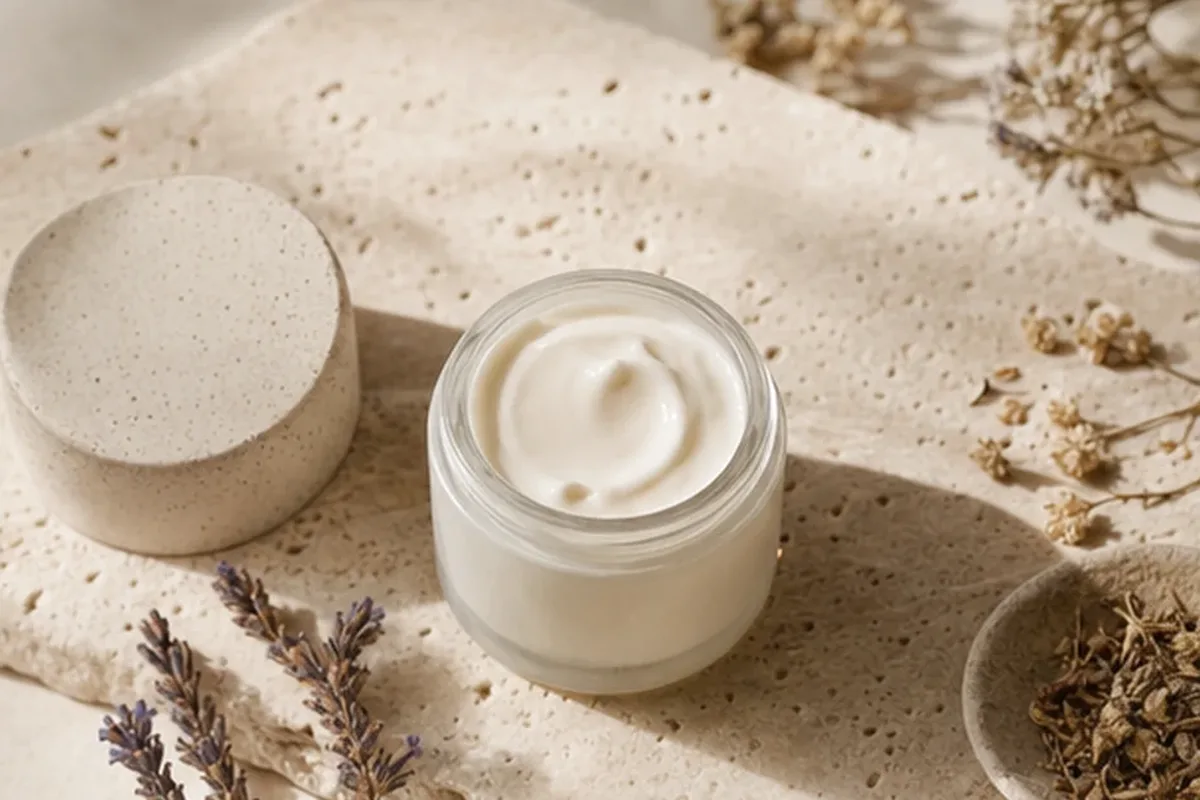 Redaktionelle Detailaufnahme zur Orientierung bei Retinol-Serum für unreine Haut