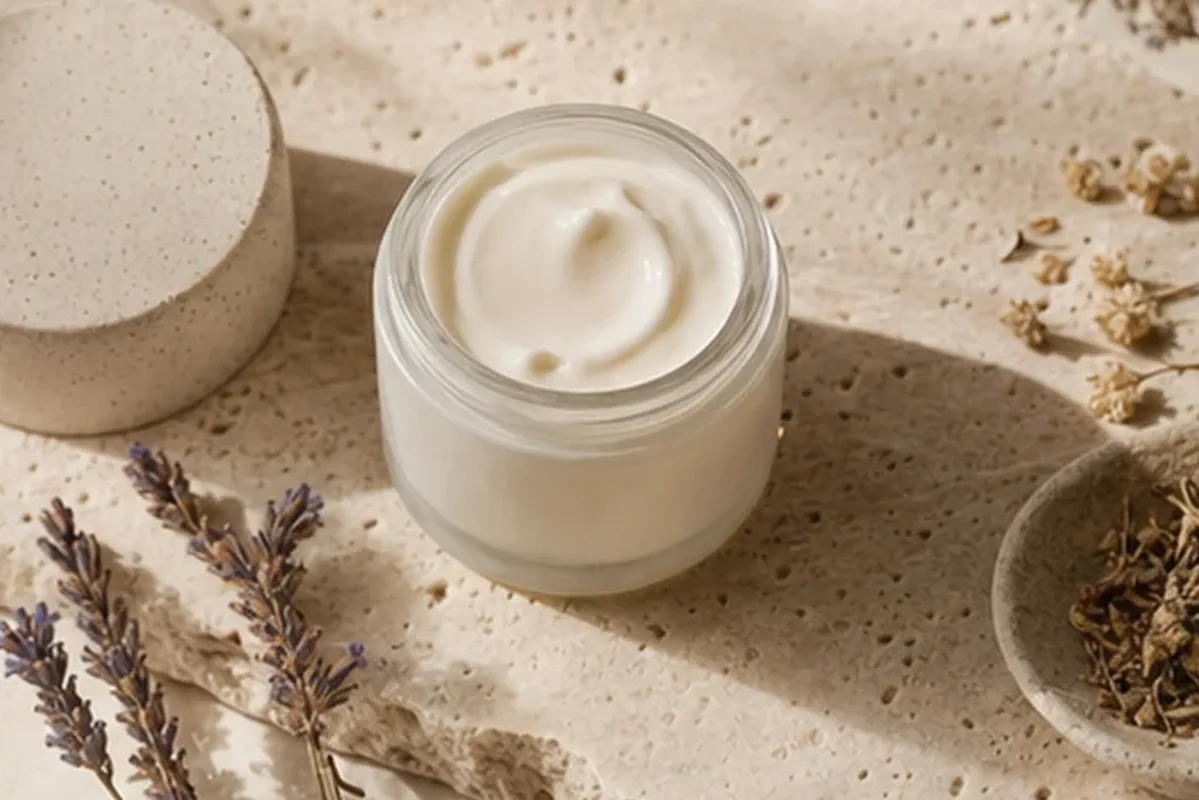 Hochwertige Beauty-Inszenierung zu Auswahlkriterien für Skin Tint bei großen Poren