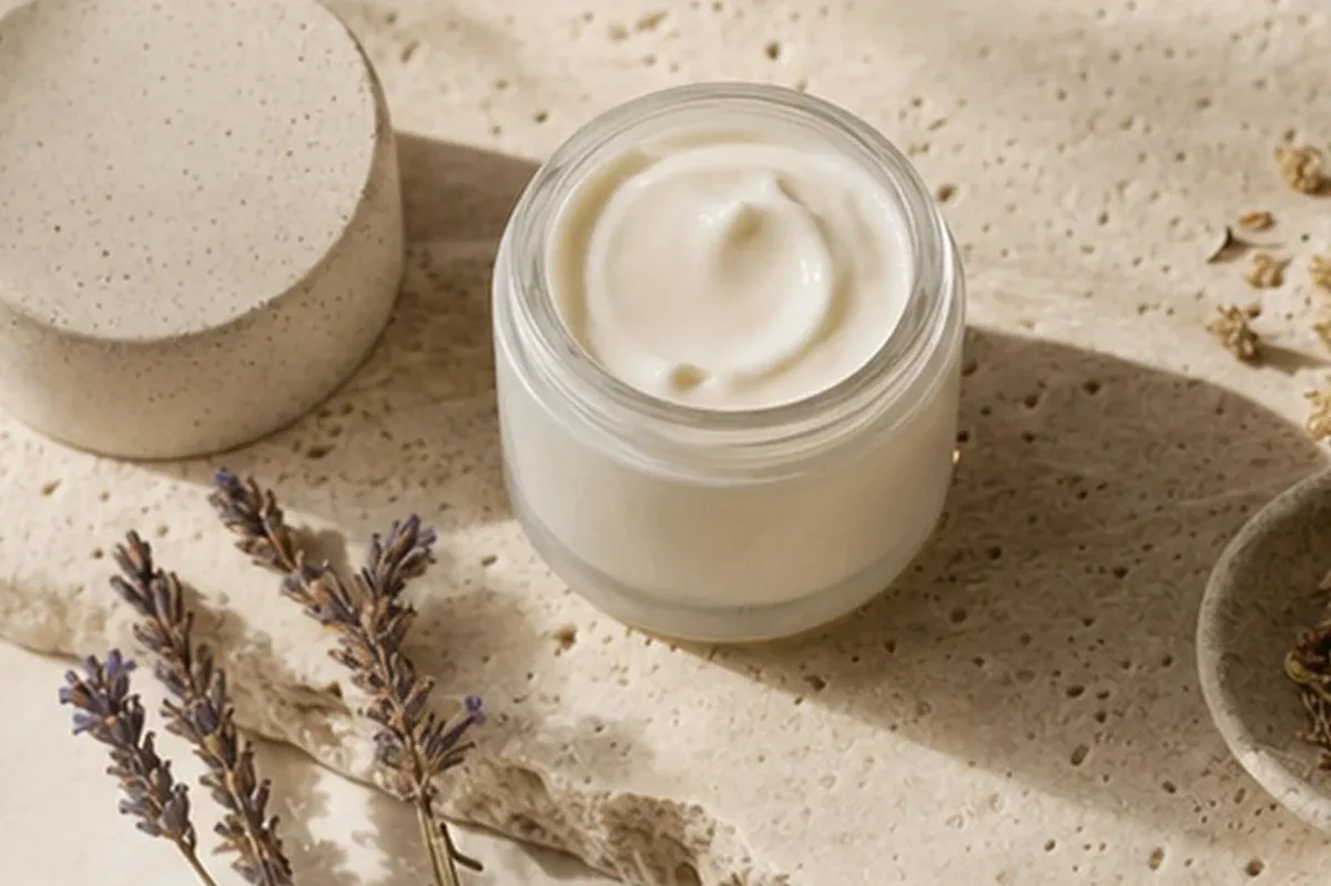 Hochwertige Beauty-Inszenierung zu Auswahlkriterien für Body Butter für müde Füße