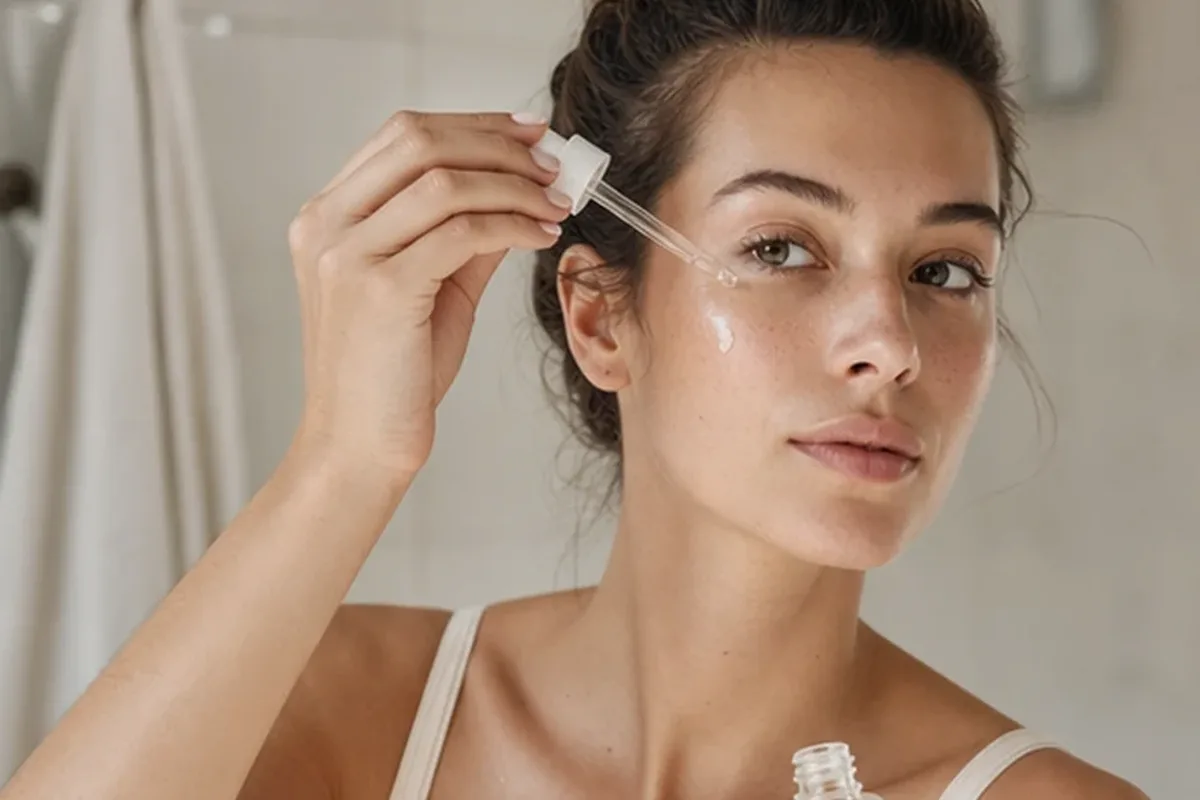 Redaktionelle Detailaufnahme zur Orientierung bei Chemisches Peeling für fettige Haut