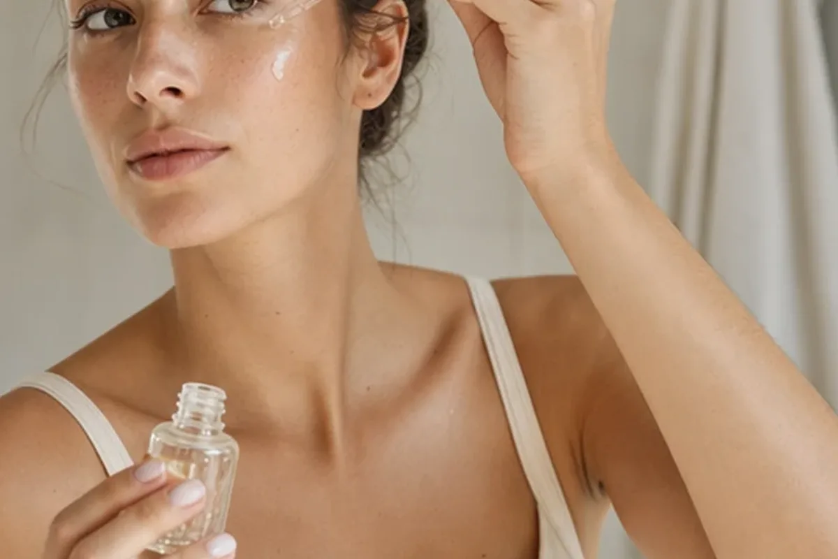 Redaktionelle Detailaufnahme zur Orientierung bei Sonnenschutz für unreine Haut