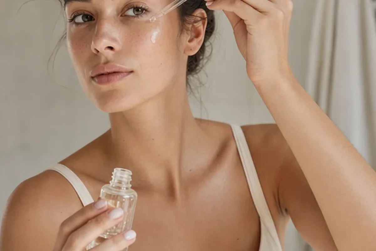 Hochwertige Beauty-Inszenierung zu Auswahlkriterien für Augenpflege für empfindliche Haut