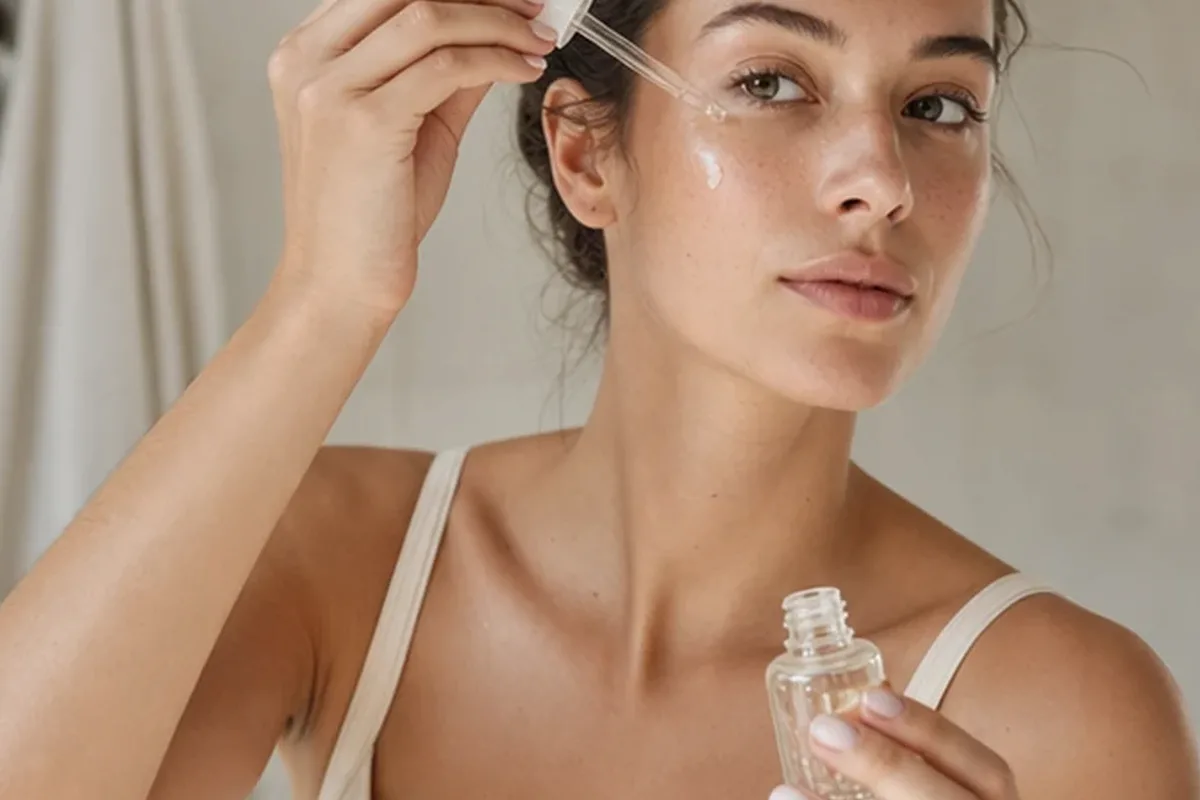 Redaktionelle Detailaufnahme zur Orientierung bei Sonnenschutz für unreine Haut