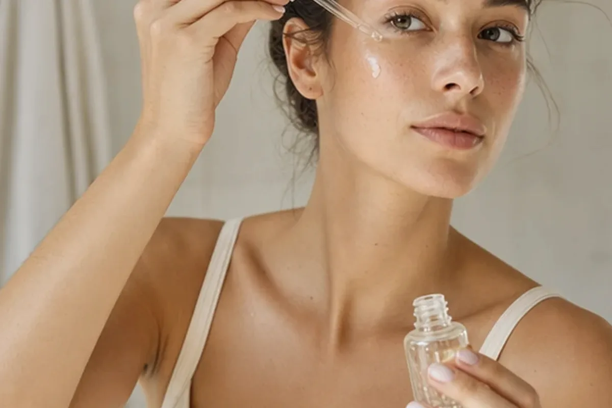 Hochwertige Beauty-Inszenierung zu Auswahlkriterien für Sonnenschutz für Mischhaut