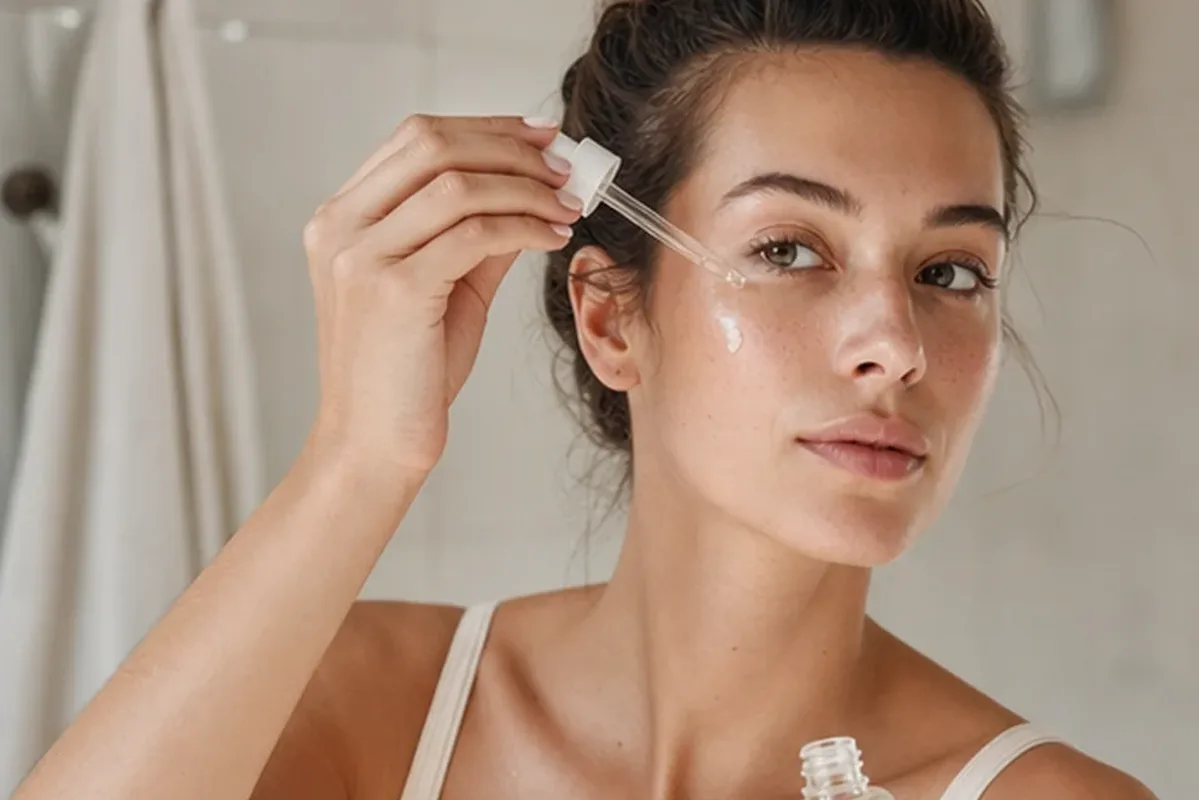 Hochwertige Beauty-Inszenierung zu Auswahlkriterien für Chemisches Peeling bei Rötungen