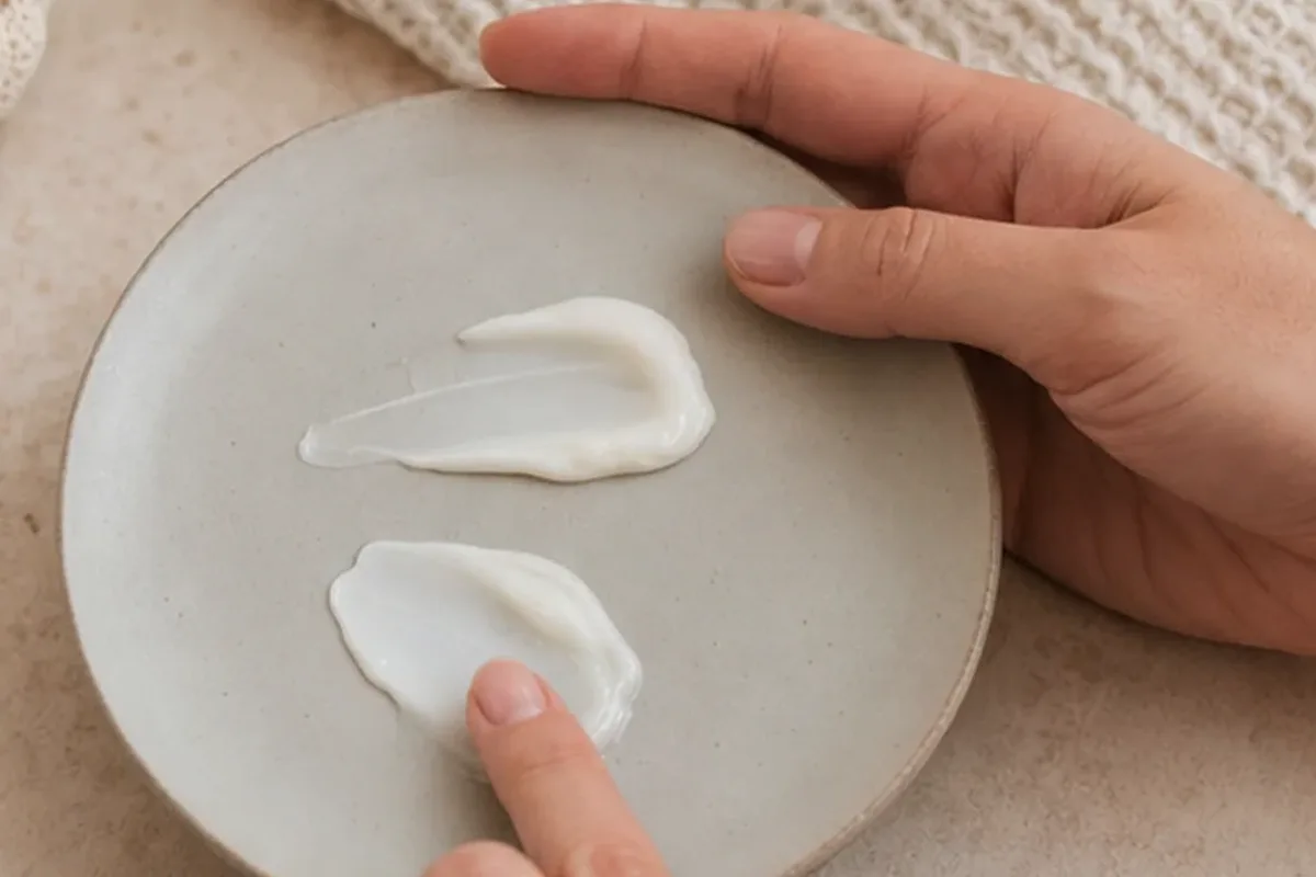 Hochwertige Beauty-Inszenierung zu Auswahlkriterien für Feuchtigkeitsserum für empfindliche Haut
