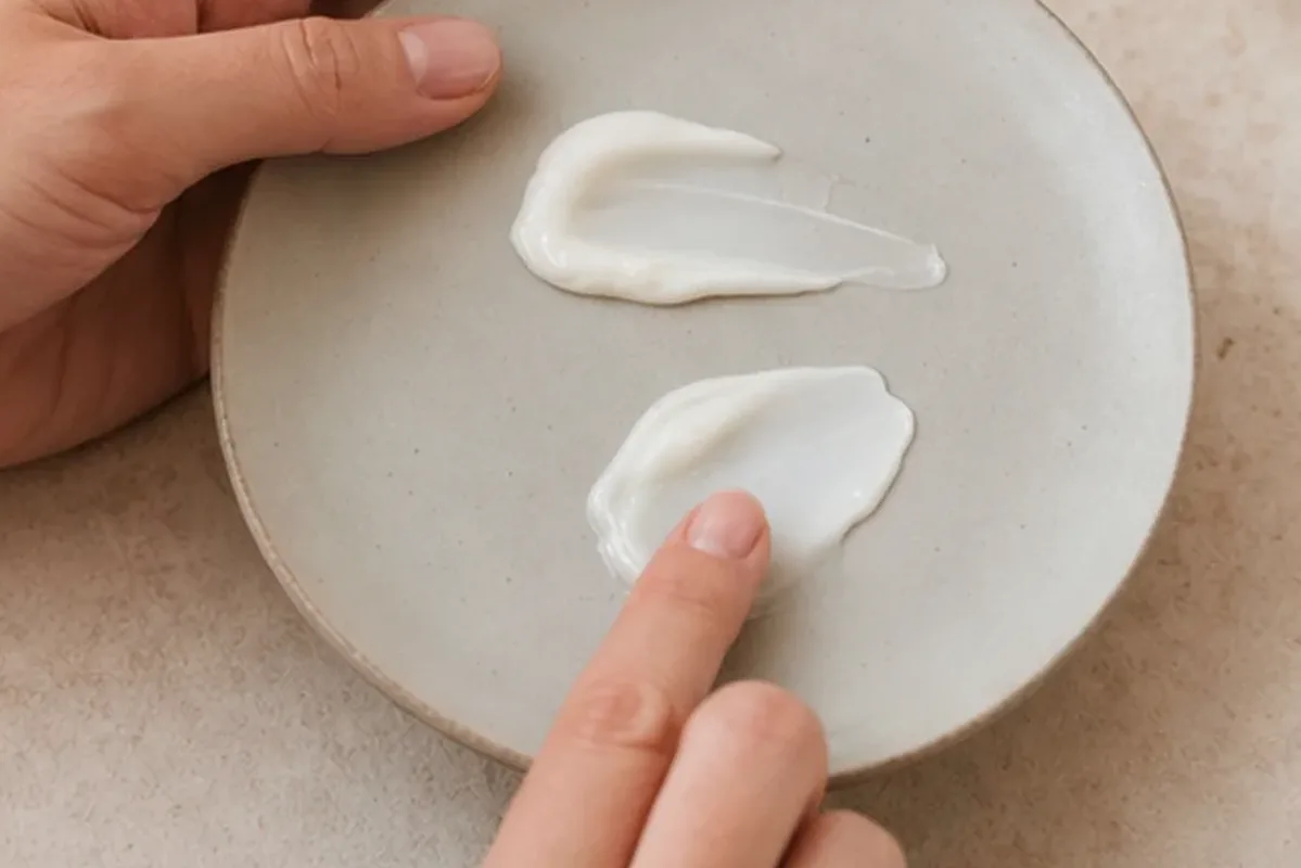 Redaktionelle Detailaufnahme zur Orientierung bei Munddusche bei wenig Zeit