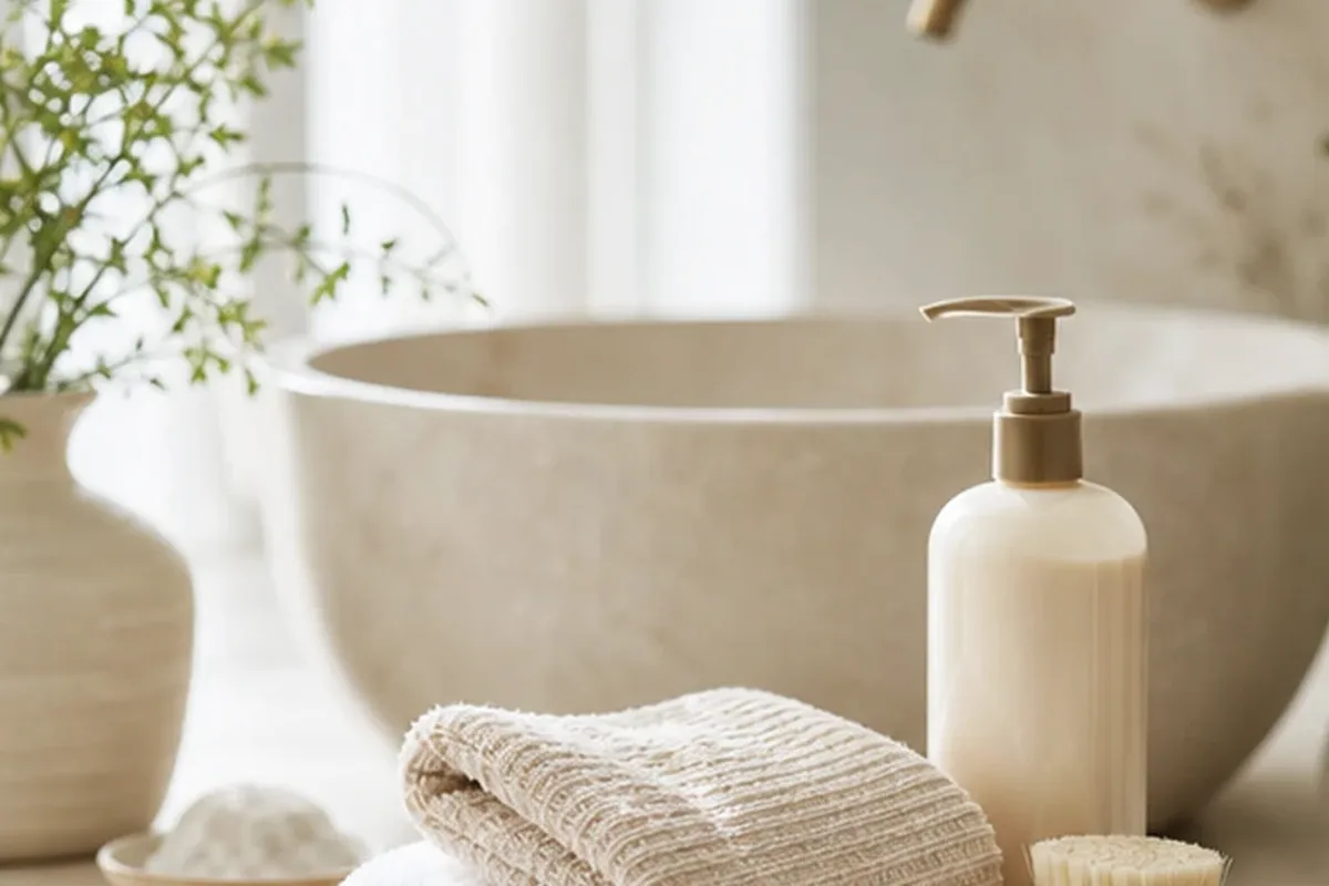 Hochwertige Beauty-Inszenierung zu Auswahlkriterien für Waxing-Set für dunkle Haare