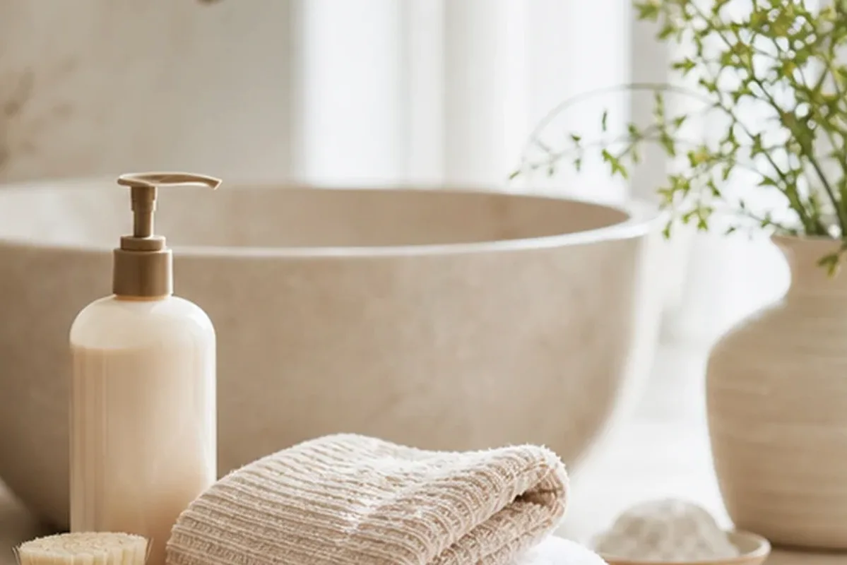 Hochwertige Beauty-Inszenierung zu Auswahlkriterien für Hitzeschutz für die Haare