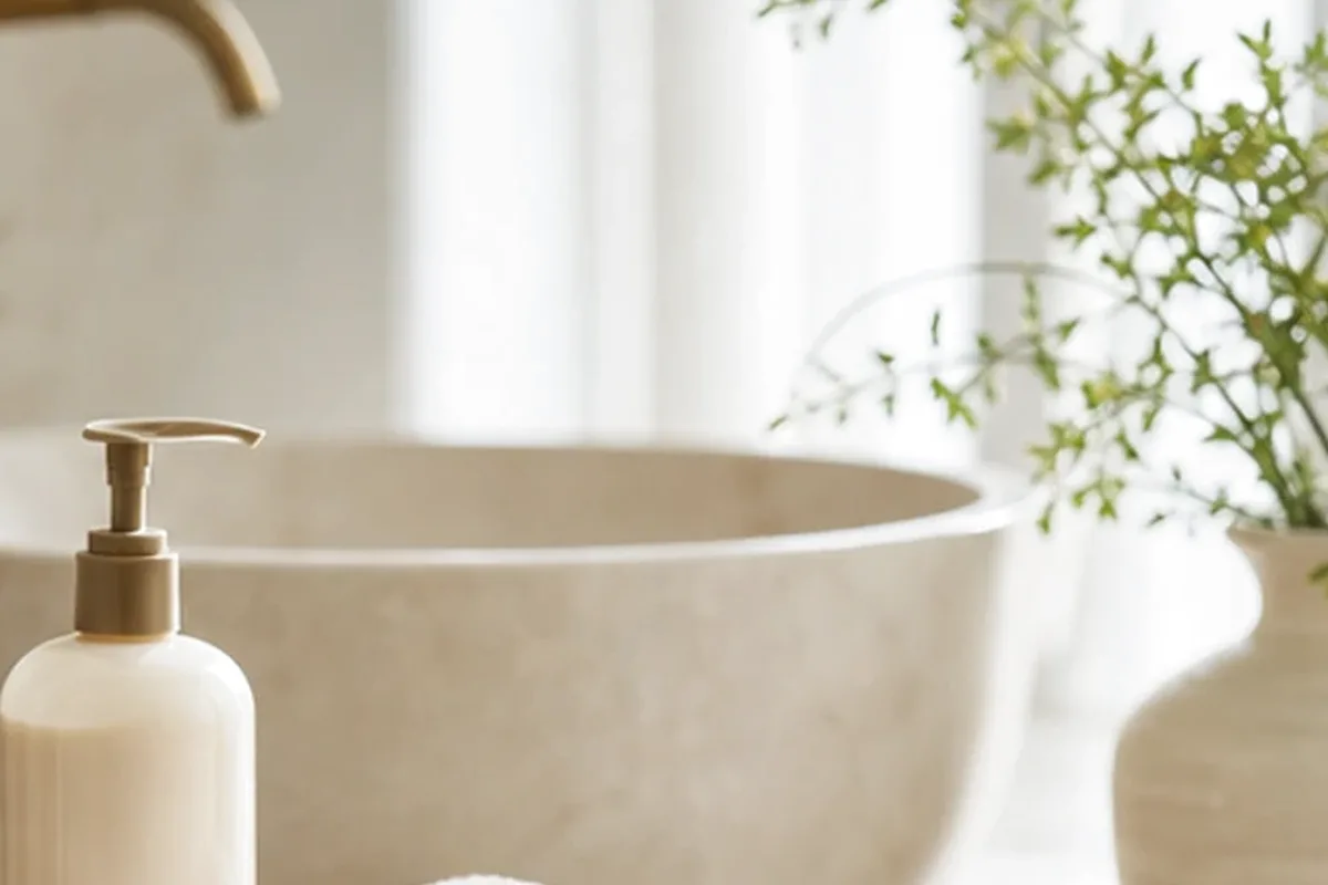 Hochwertige Beauty-Inszenierung zu Auswahlkriterien für Selbstbräuner bei Keratosis pilaris