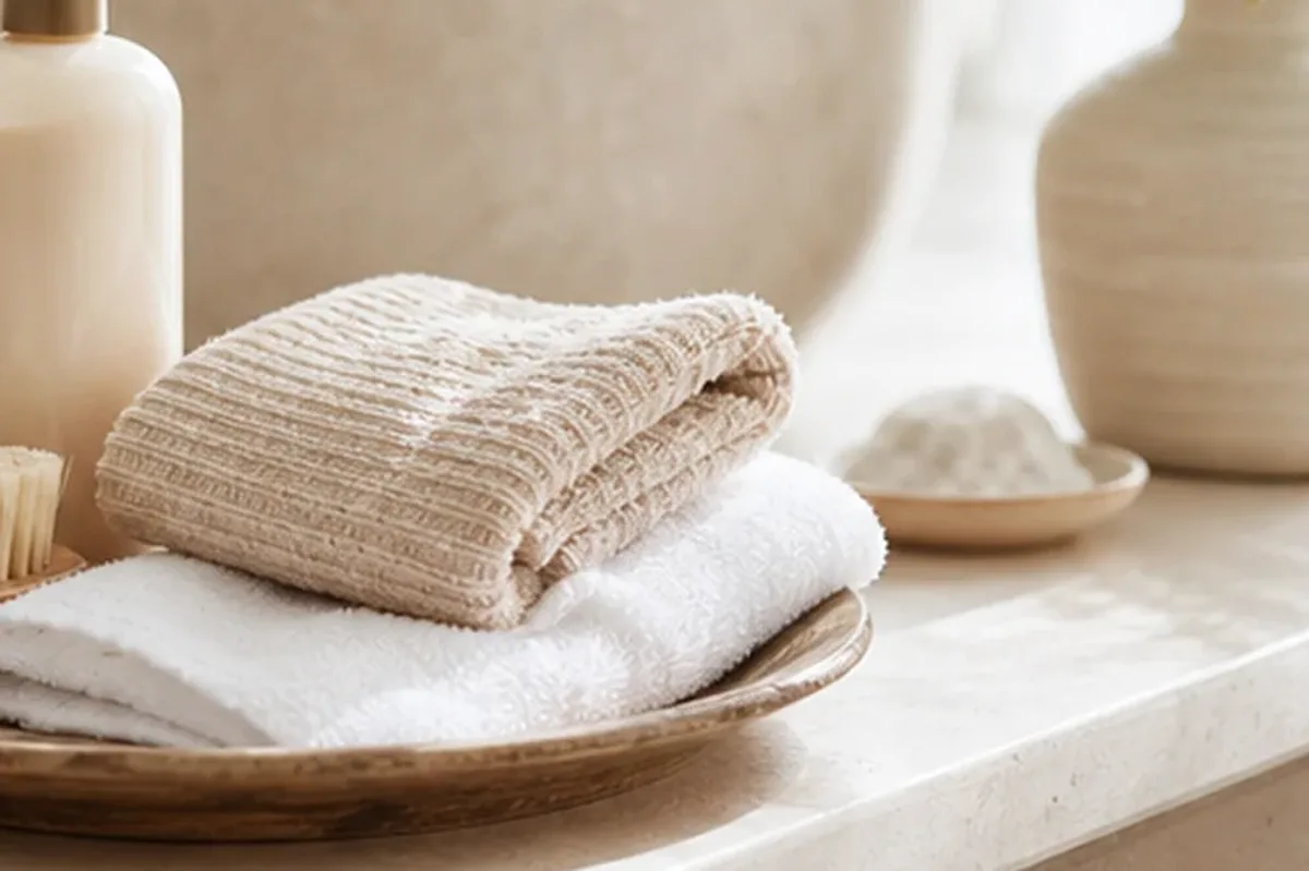 Hochwertige Beauty-Inszenierung zu Auswahlkriterien für Tiefenreinigungsshampoo für strapaziertes Haar