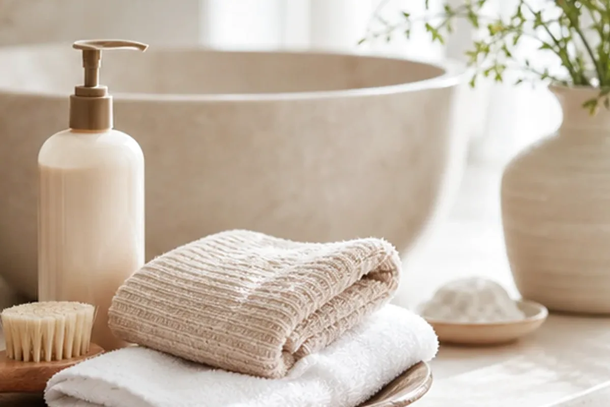 Hochwertige Beauty-Inszenierung zu Auswahlkriterien für Body Butter für beanspruchte Hände