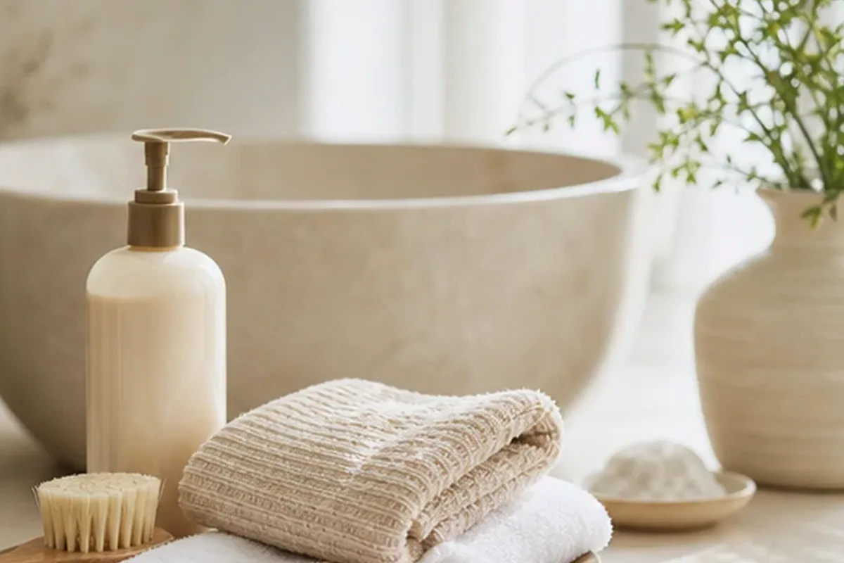 Hochwertige Beauty-Inszenierung zu Auswahlkriterien für Haarbürste bei Frizz