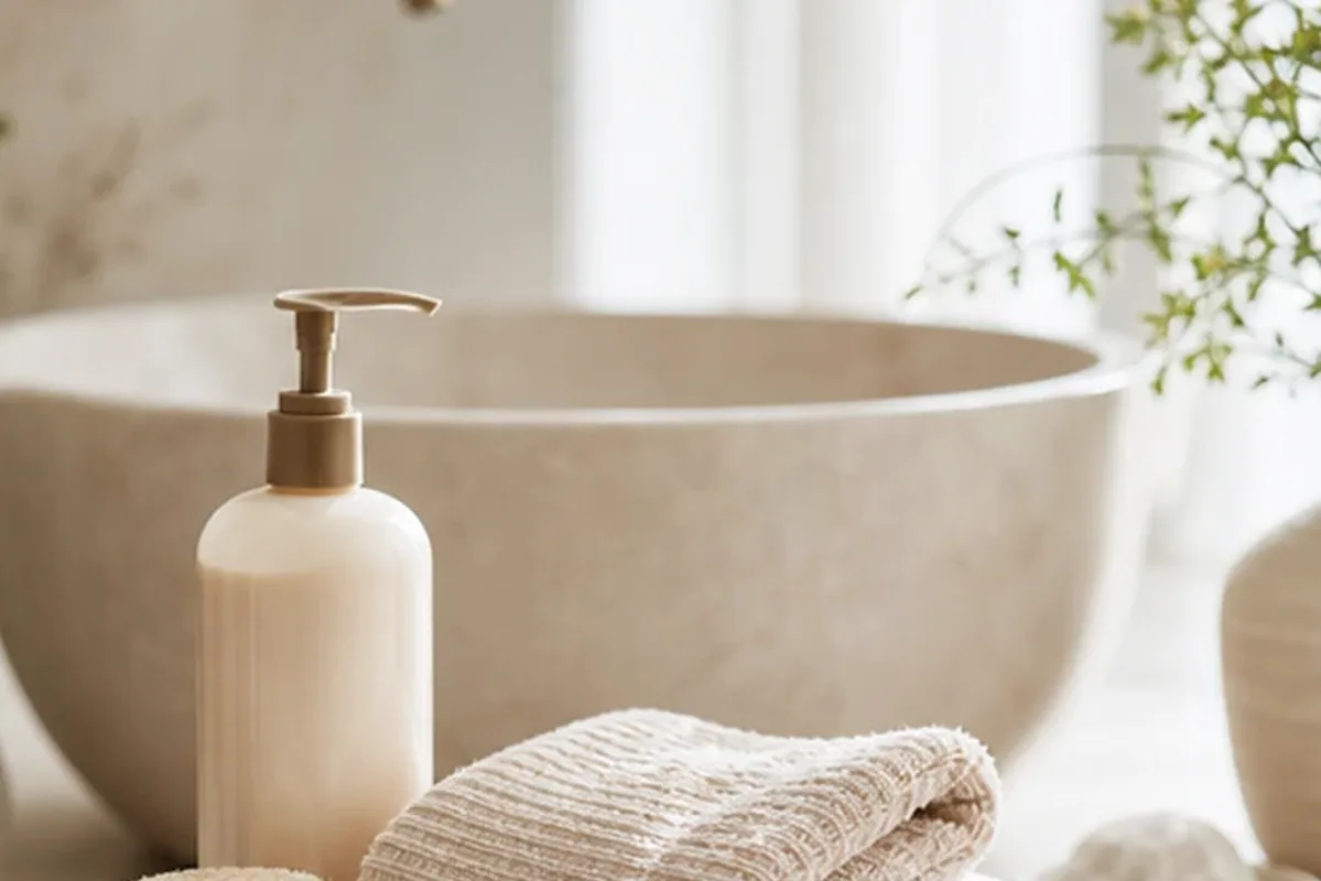 Hochwertige Beauty-Inszenierung zu Auswahlkriterien für Haaröl bei Frizz