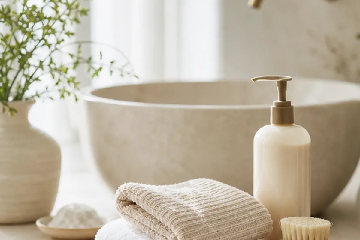 Hochwertige Beauty-Inszenierung zu Auswahlkriterien für Handcreme für beanspruchte Hände