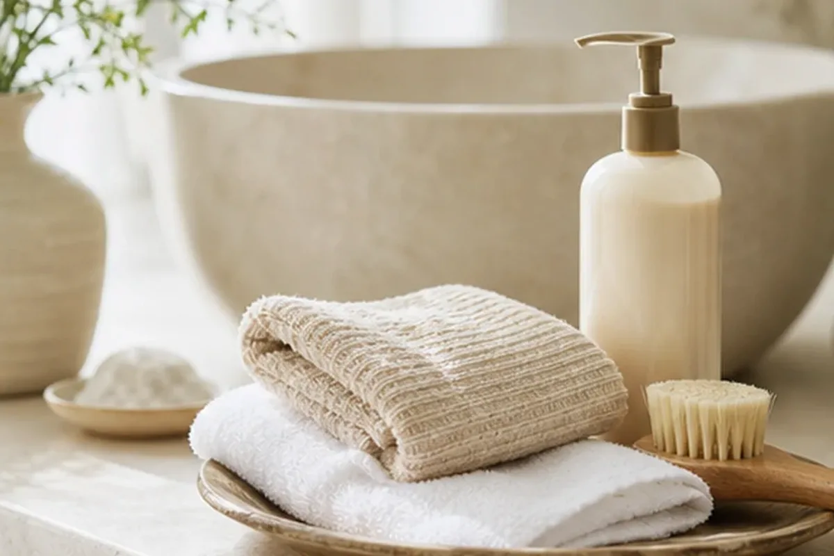 Hochwertige Beauty-Inszenierung zu Auswahlkriterien für Sonnenschutz bei Pigmentflecken