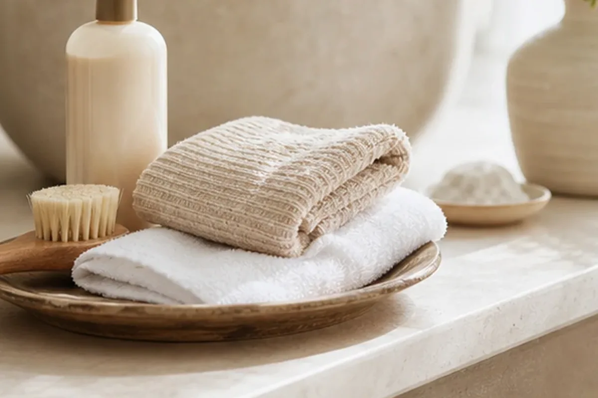 Redaktionelle Detailaufnahme zur Orientierung bei Conditioner bei fettigem Ansatz