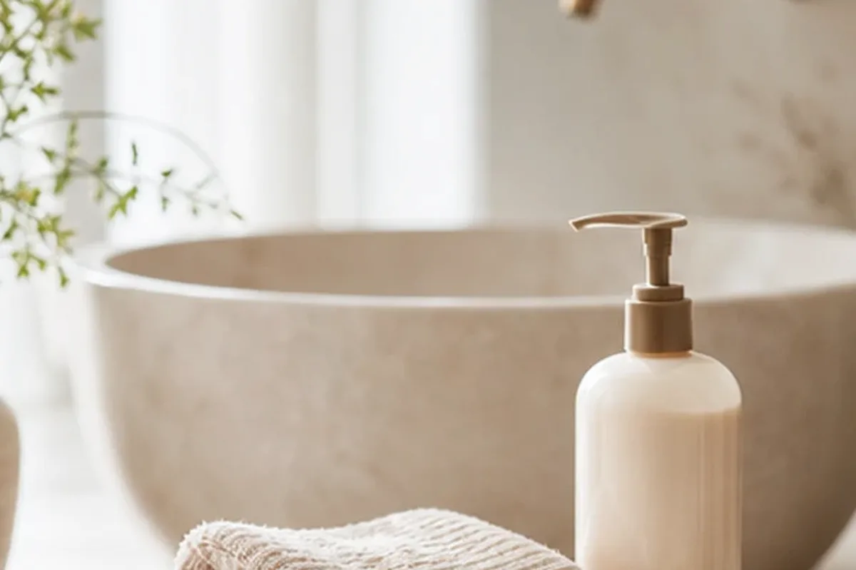 Redaktionelle Detailaufnahme zur Orientierung bei Lockencreme für strapaziertes Haar