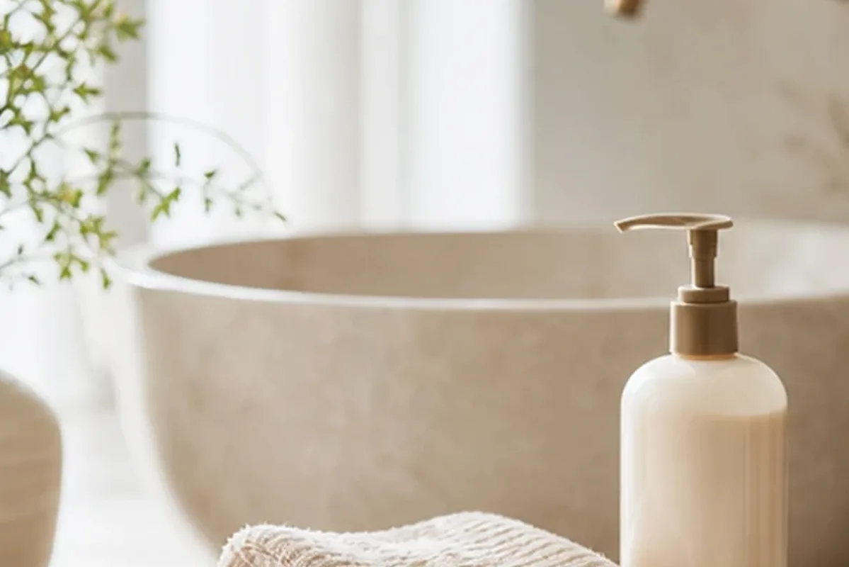 Redaktionelle Detailaufnahme zur Orientierung bei Body Butter für trockene Haut