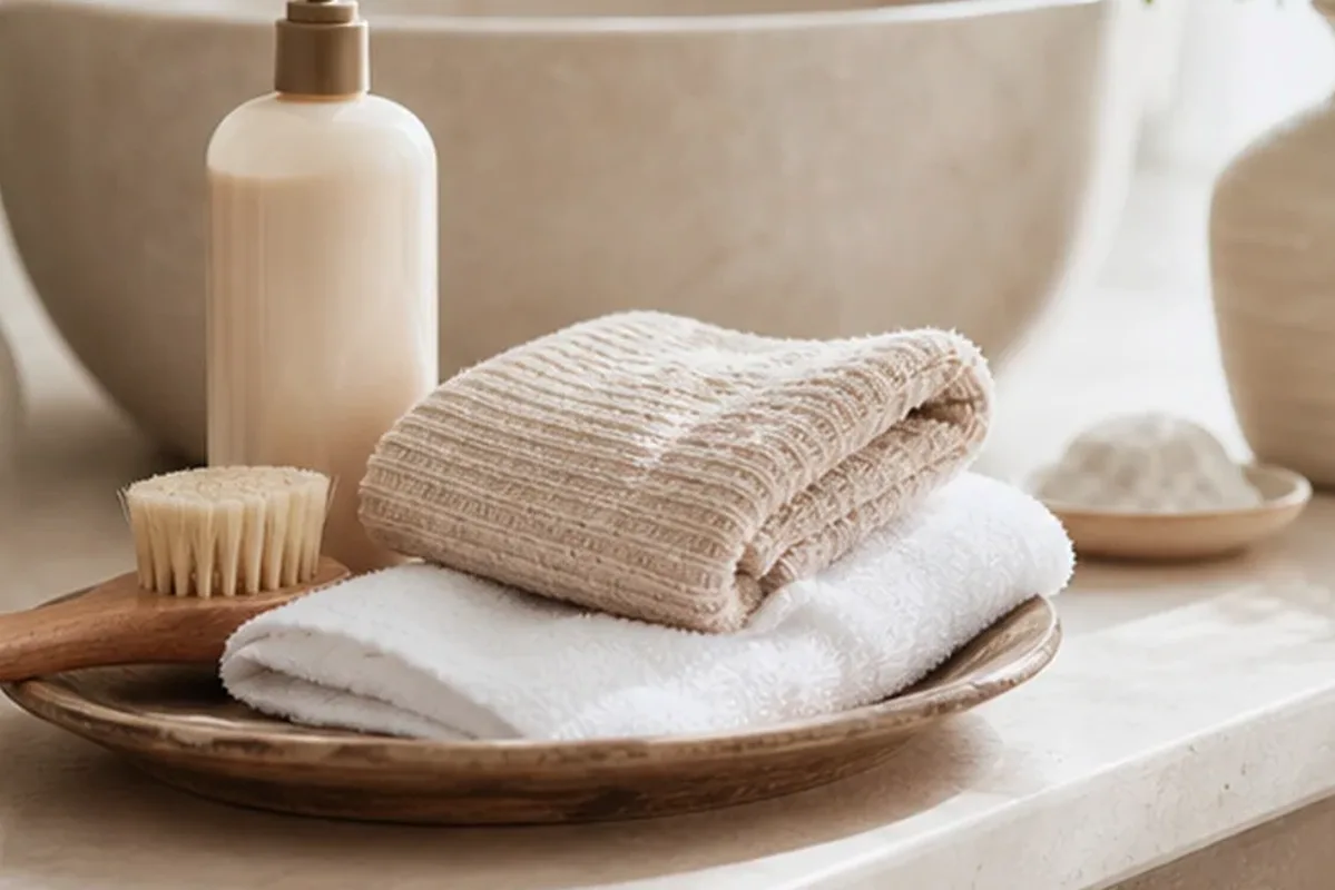 Hochwertige Beauty-Inszenierung zu Auswahlkriterien für Gesichtscreme für Mischhaut
