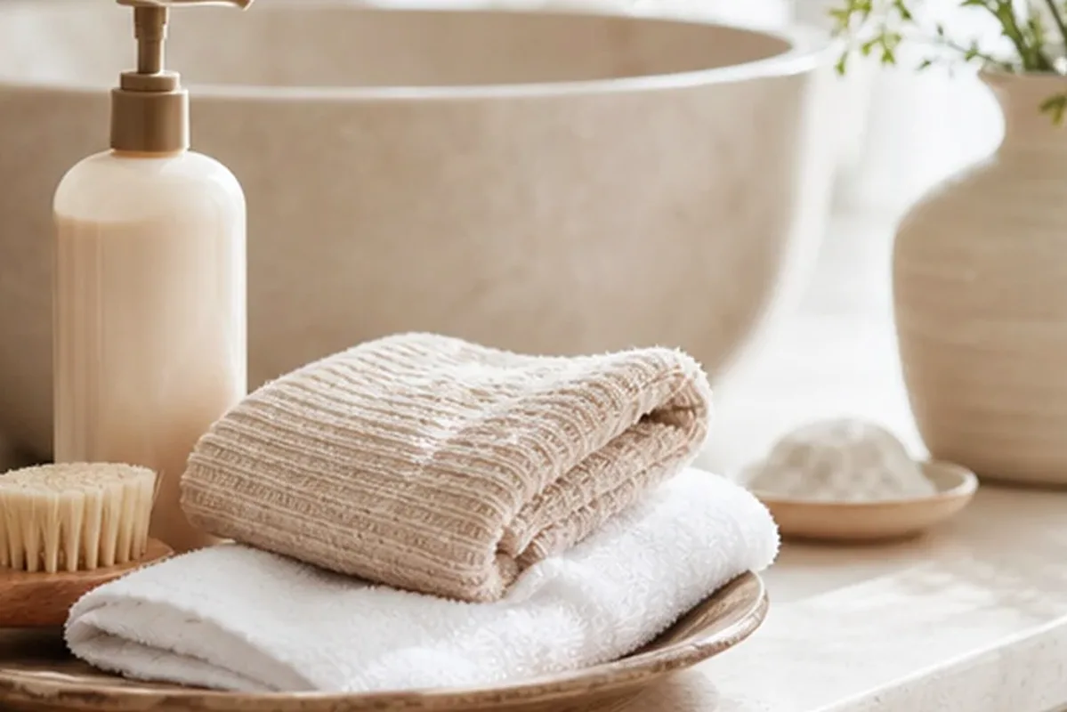 Hochwertige Beauty-Inszenierung zu Auswahlkriterien für Haaröl für strapaziertes Haar