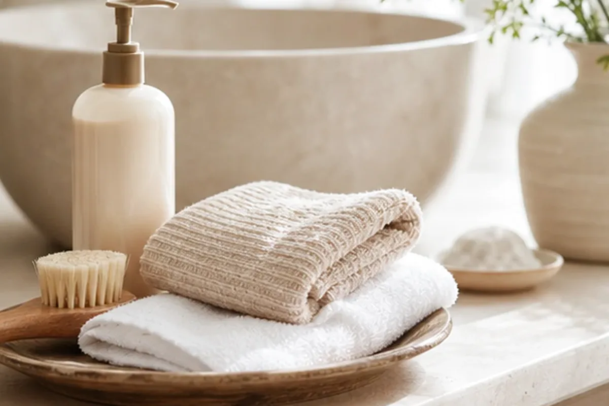 Hochwertige Beauty-Inszenierung zu Auswahlkriterien für Vanilleduft bei kaltem Wetter