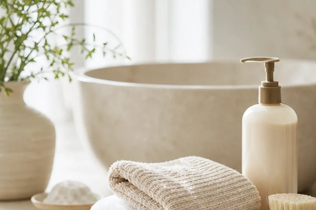 Redaktionelle Detailaufnahme zur Orientierung bei Tiefenreinigungsshampoo bei Haarbruch