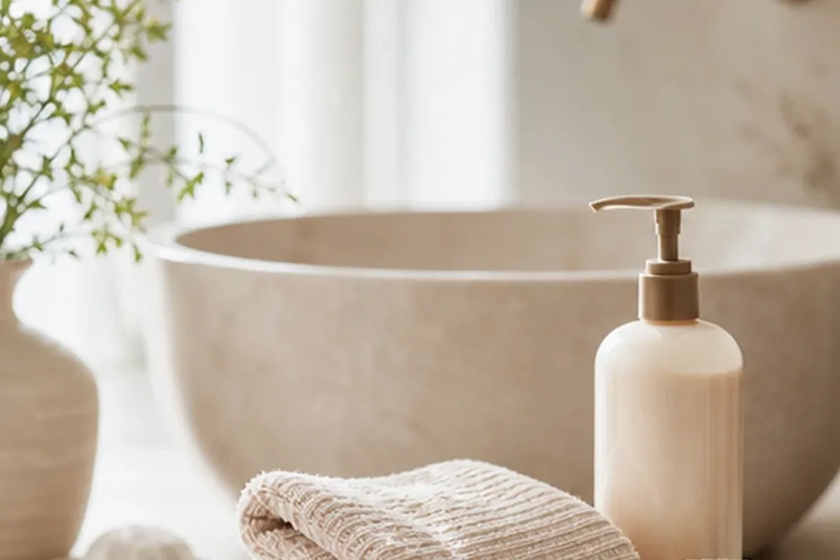 Hochwertige Beauty-Inszenierung zu Auswahlkriterien für Männer-Sonnenschutz für trockene Haut
