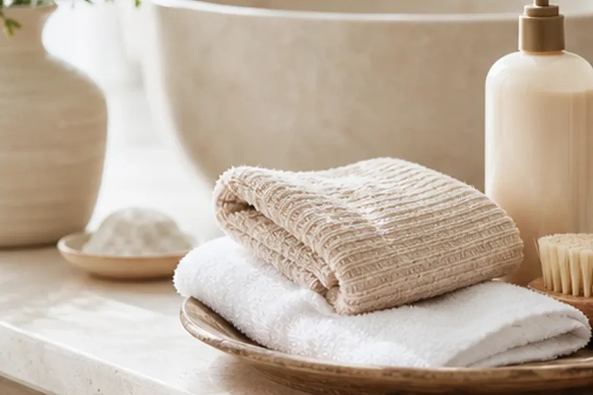 Hochwertige Beauty-Inszenierung zu Auswahlkriterien für Body Butter für müde Füße