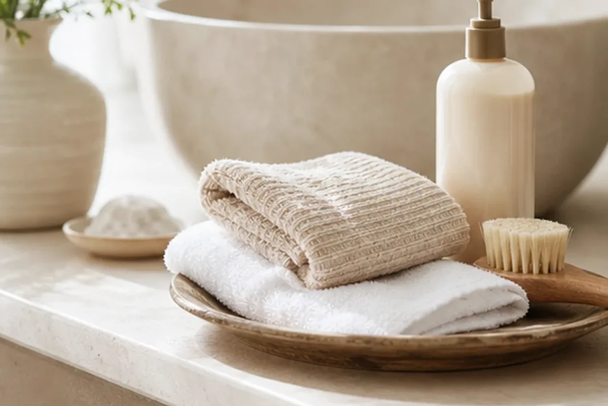 Redaktionelle Detailaufnahme zur Orientierung bei Body-Trimmer bei eingewachsenen Haaren