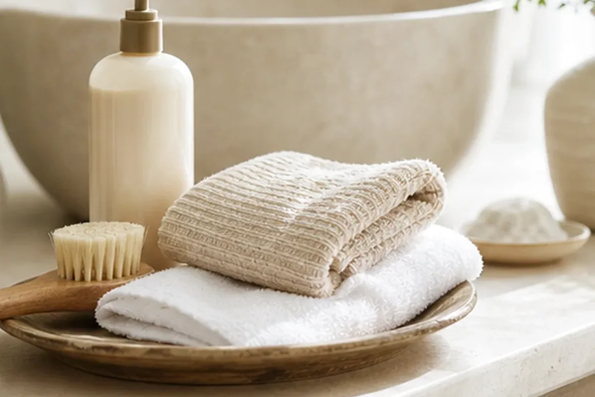 Hochwertige Beauty-Inszenierung zu Auswahlkriterien für Gesichtswasser für fettige Haut