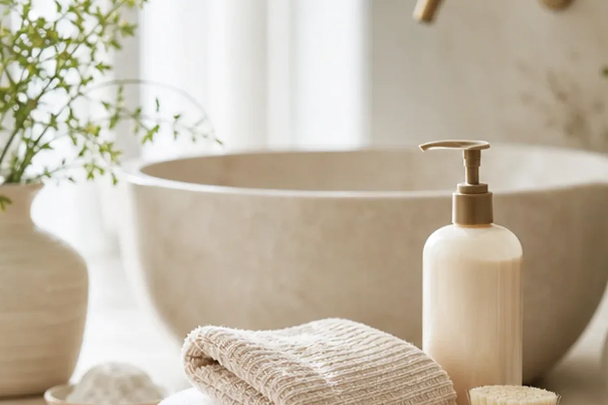 Hochwertige Beauty-Inszenierung zu Auswahlkriterien für Hautbarriere-Pflege bei Rötungen
