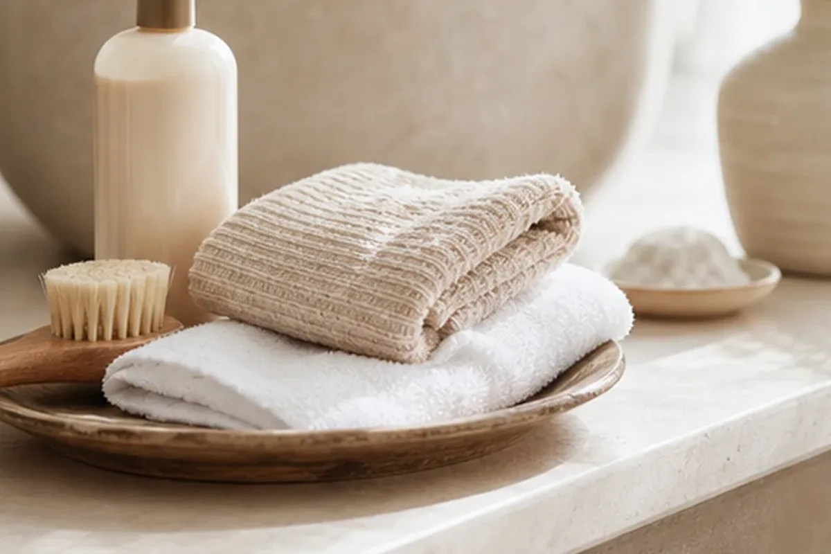 Redaktionelle Detailaufnahme zur Orientierung bei Mildes Shampoo bei Frizz