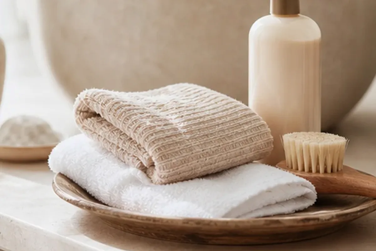 Hochwertige Beauty-Inszenierung zu Auswahlkriterien für Waxing-Set für empfindliche Haut