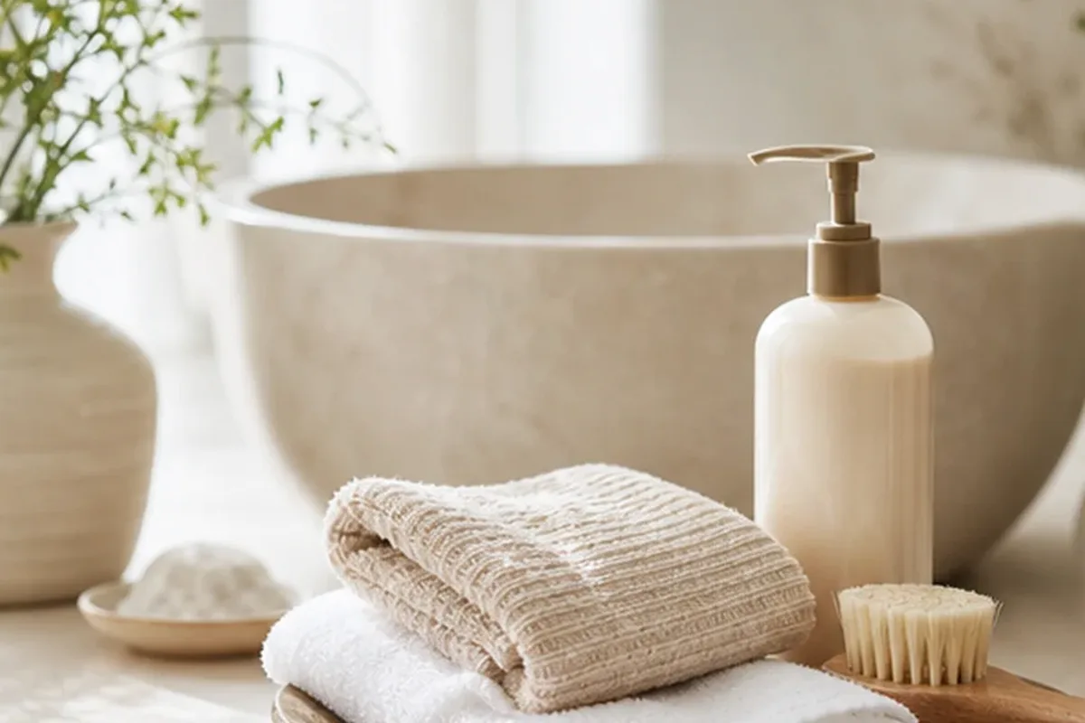 Hochwertige Beauty-Inszenierung zu Auswahlkriterien für Haaröl für lockiges Haar