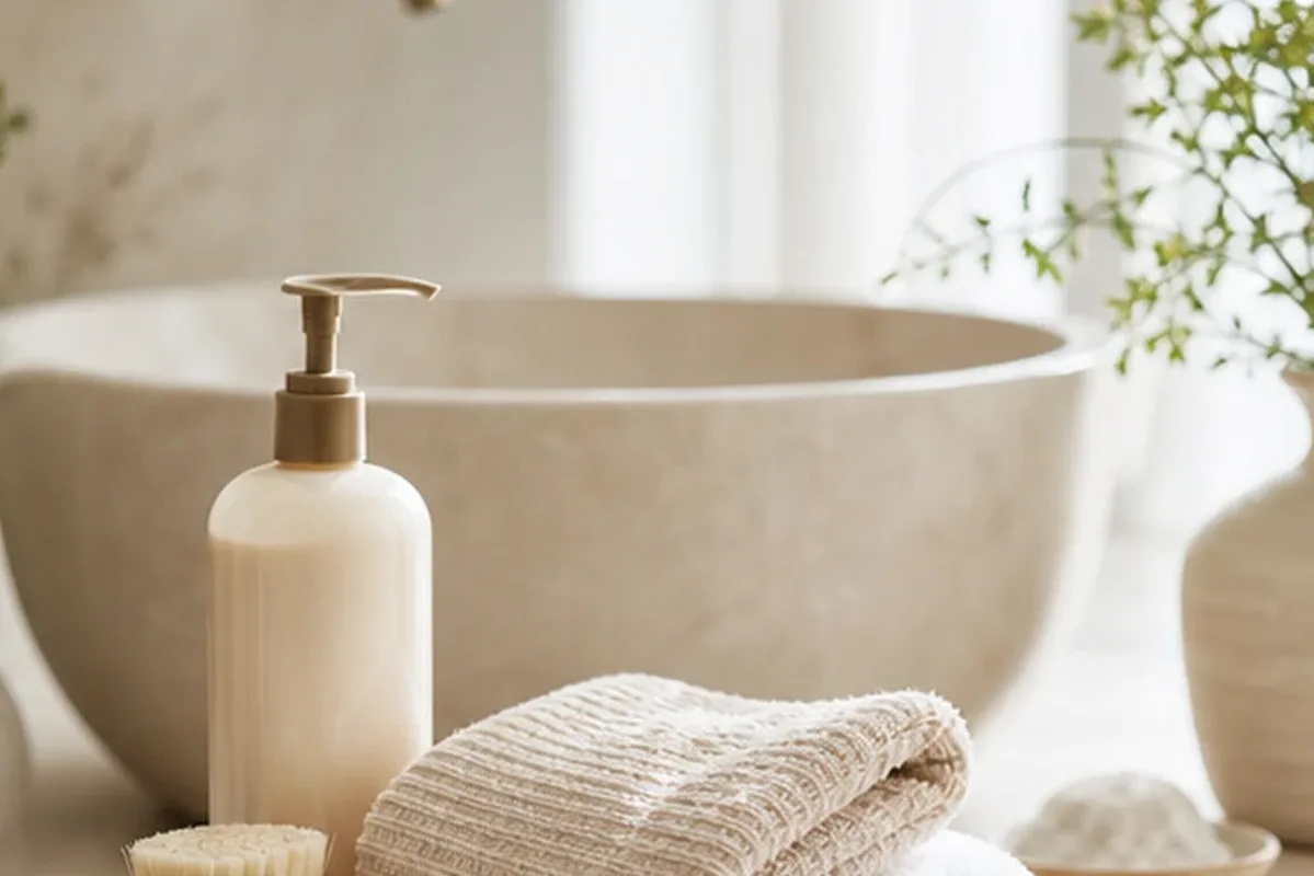 Hochwertige Beauty-Inszenierung zu Auswahlkriterien für Männer-Gesichtsreiniger für fettige Haut