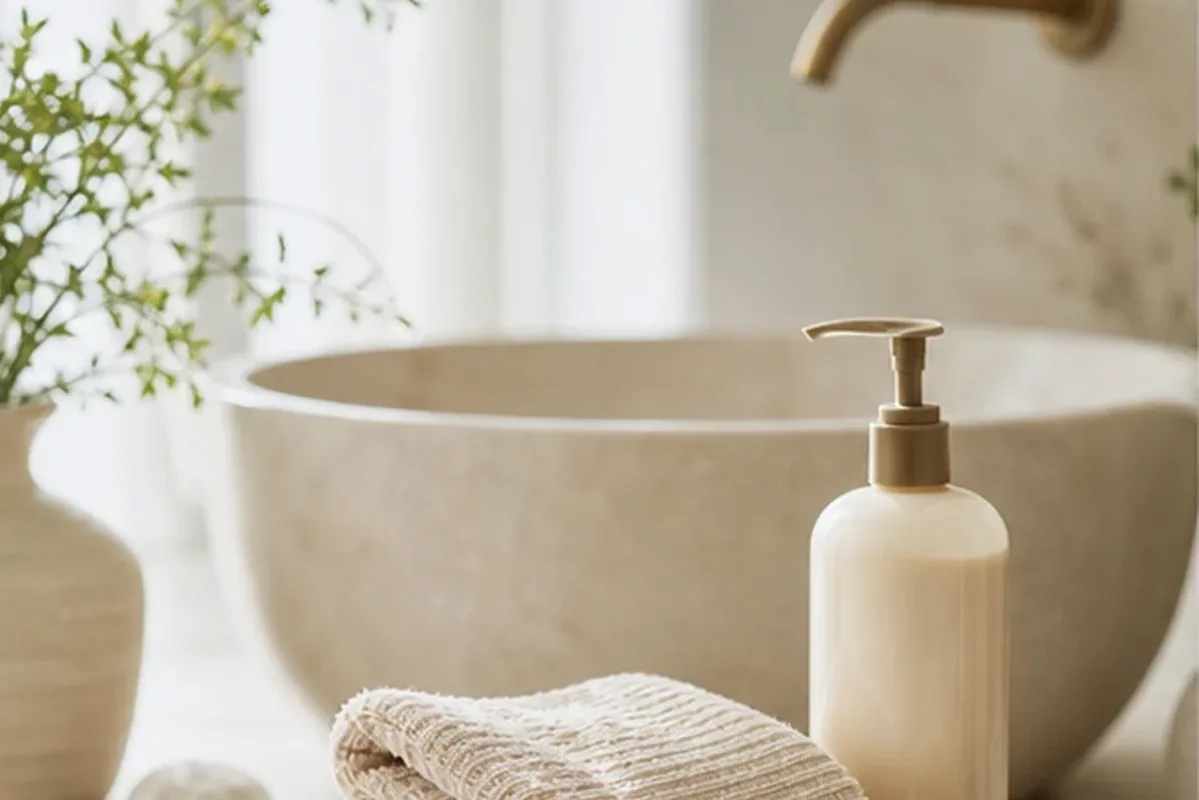 Hochwertige Beauty-Inszenierung zu Auswahlkriterien für Silbershampoo für trockenes Haar