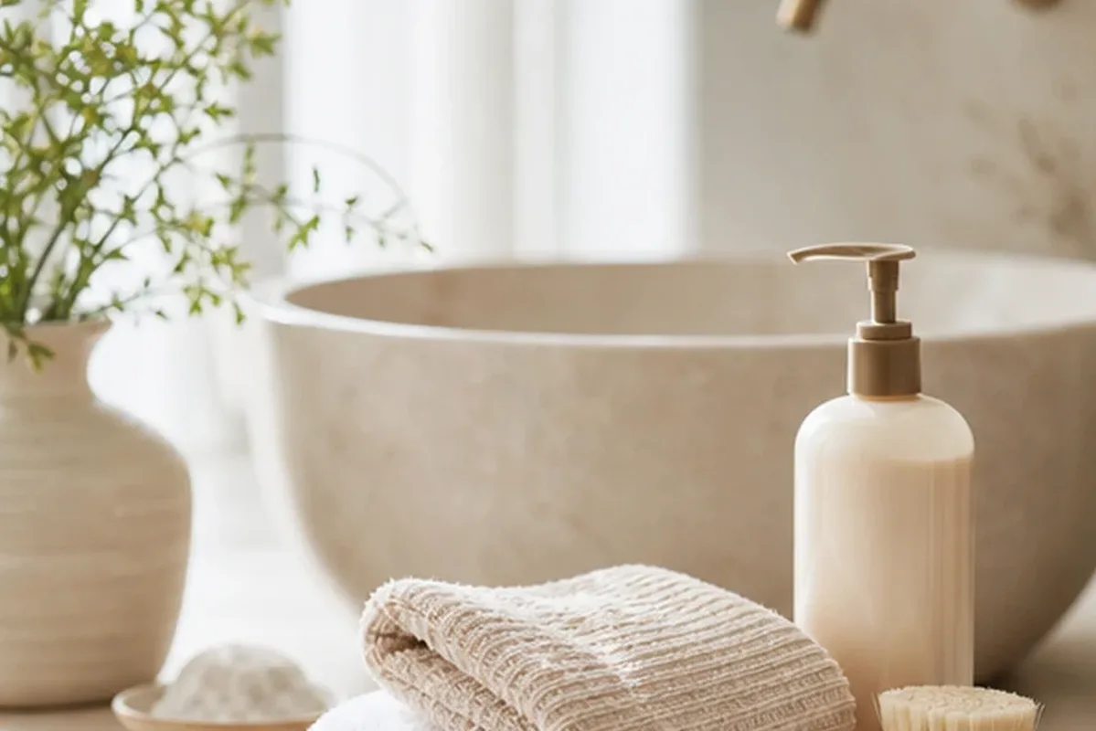 Redaktionelle Detailaufnahme zur Orientierung bei Tiefenreinigungsshampoo für feines Haar