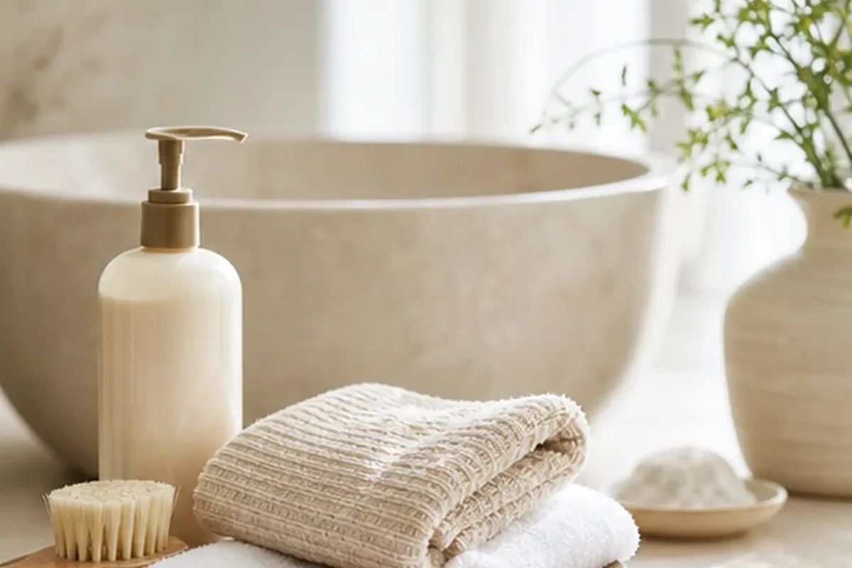 Hochwertige Beauty-Inszenierung zu Auswahlkriterien für IPL-Gerät bei Rasurbrand