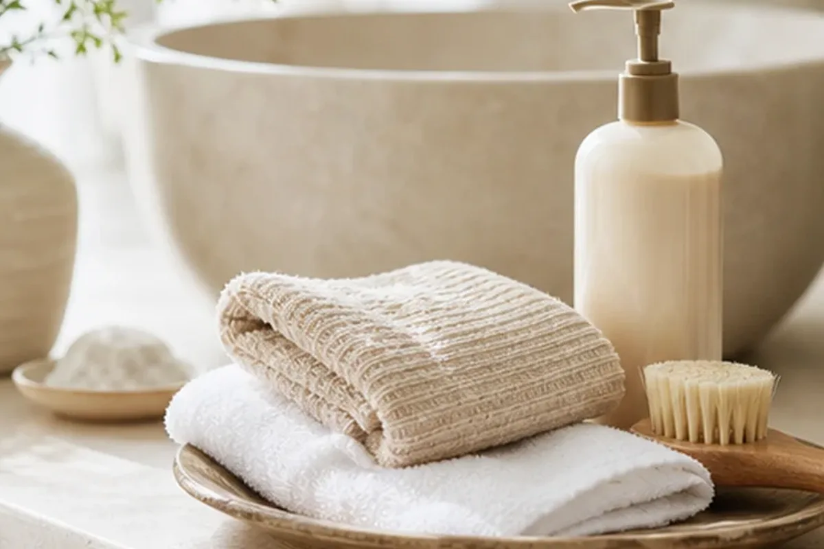Hochwertige Beauty-Inszenierung zu Auswahlkriterien für Hitzeschutz bei Haarbruch