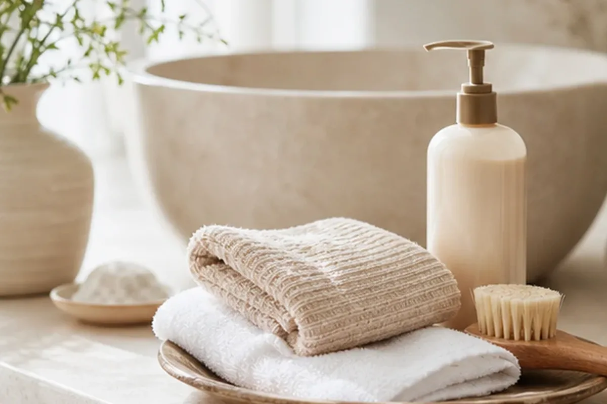 Redaktionelle Detailaufnahme zur Orientierung bei Eau de Toilette bei warmem Wetter