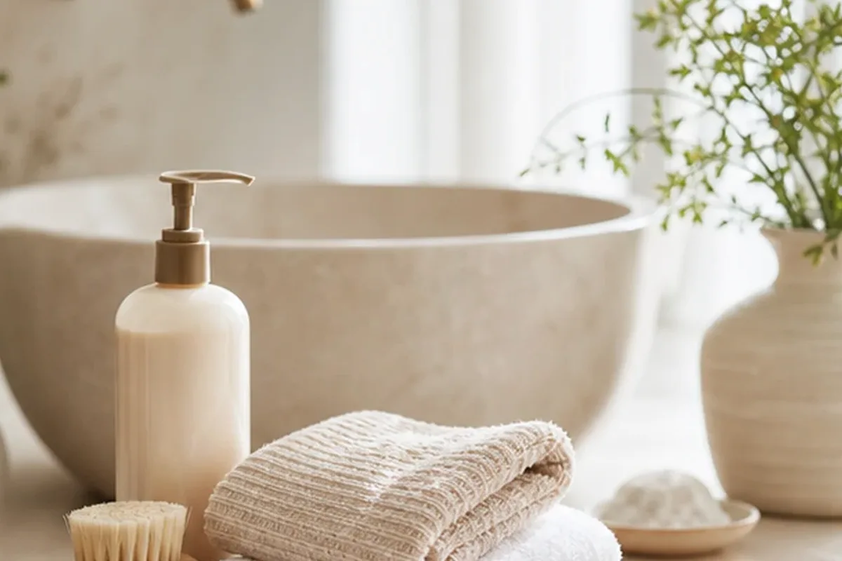 Hochwertige Beauty-Inszenierung zu Auswahlkriterien für Holziger Duft bei kaltem Wetter