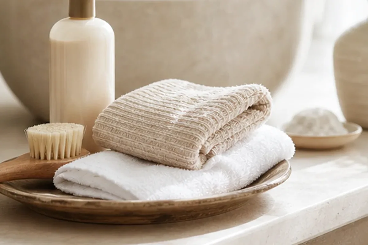 Redaktionelle Detailaufnahme zur Orientierung bei Mildes Shampoo für trockenes Haar
