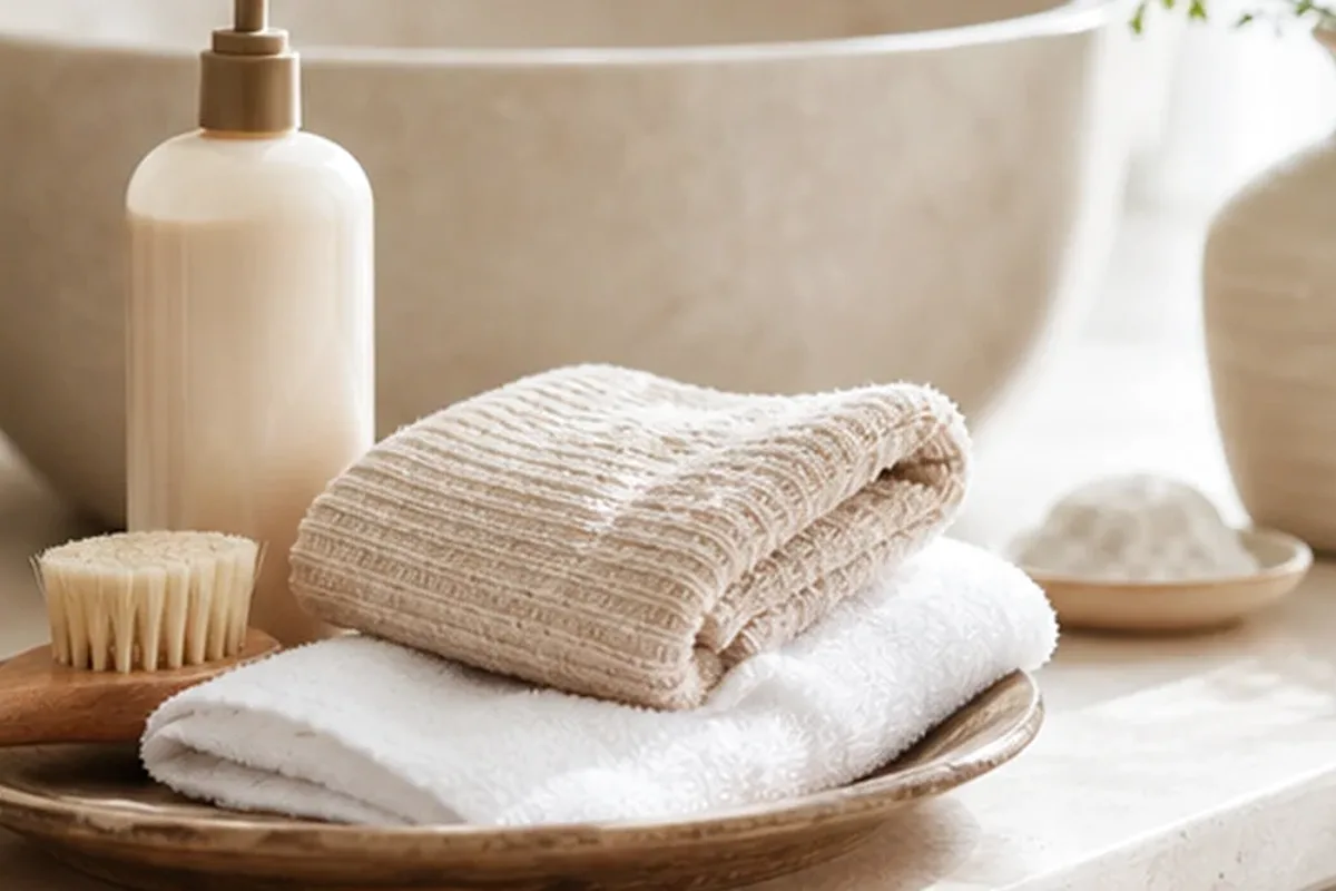 Hochwertige Beauty-Inszenierung zu Auswahlkriterien für Lockenpflege