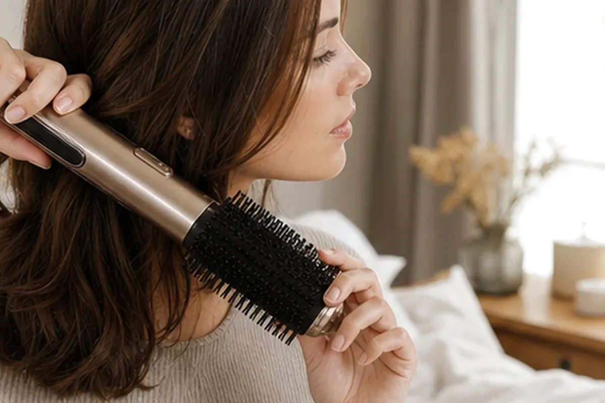 Authentischer Wohlfühlmoment passend zum Beauty-Thema Körperanalysewaage mit Premium-Anspruch
