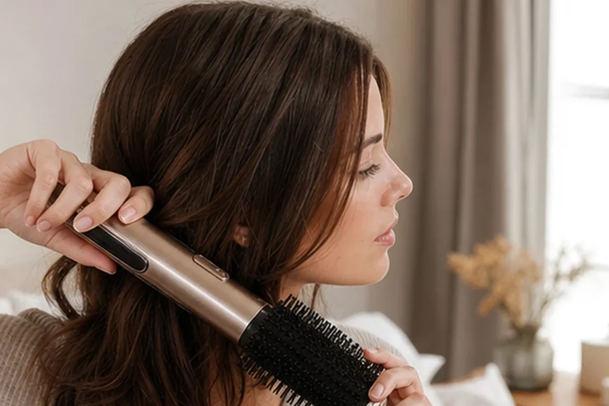 Redaktioneller Beauty-Moment zur Ausgangslage bei Munddusche für Reisen