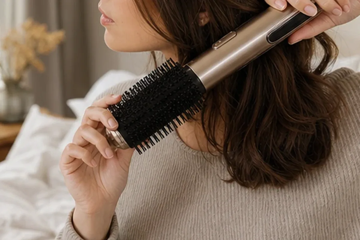 Authentische Beauty-Routine passend zum Thema Kopfhautserum bei fettigem Ansatz