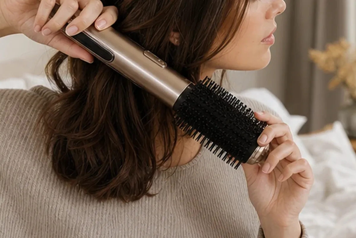 Authentische Beauty-Routine passend zum Thema Glätteisen für Anfänger